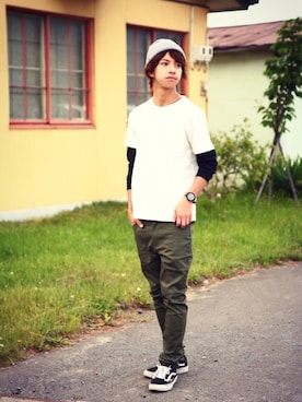 Matsuda  Kazukiさん（メンズ・177cm）の夏コーディネート