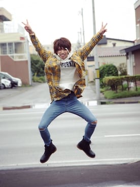 Matsuda Kazukiさん(メンズ・177cm)の秋コーディネート