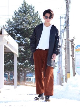 Matsuda Kazukiさん(メンズ・177cm)の秋コーディネート