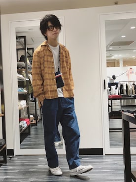 Matsuda Kazukiさん(メンズ・177cm)の春コーディネート