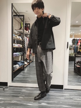 Matsuda Kazukiさん(メンズ・177cm)の秋コーディネート