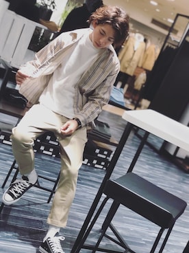 Matsuda Kazukiさん(メンズ・177cm)の冬コーディネート