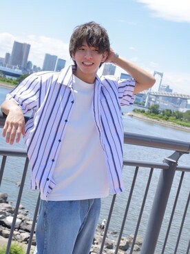 Matsuda Kazukiさん(メンズ・177cm)の夏コーディネート