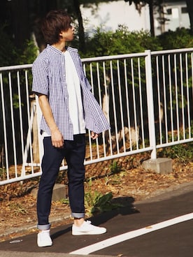 Matsuda Kazukiさん(メンズ・177cm)の夏コーディネート