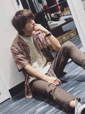 Matsuda  Kazukiさん（メンズ・177cm）の夏コーディネート