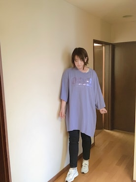 「DIESEL」｜「アイテム（ワンピース/ドレス）」を使った、kazuさん（レディース・170cm）の夏コーディネート