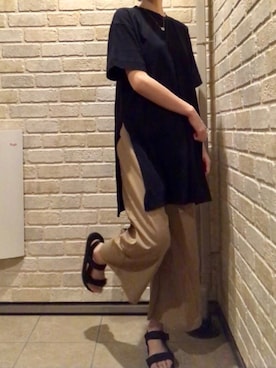 「HARIO Lampwork Factory（ハリオランプワークファクトリー）のアイテム」を使った、お箸さん（レディース・163cm）の秋コーディネート