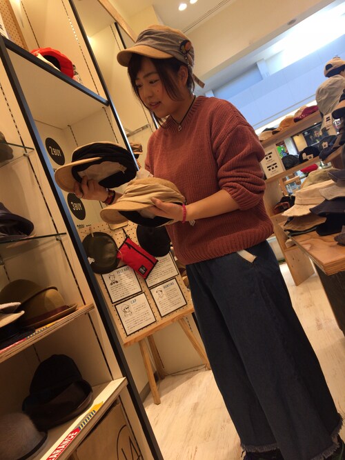 14 イオンモール羽生店 スタッフ 14 イオンモール羽生店 キャップを使ったコーディネート Wear