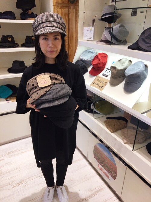 14 イオンモール羽生店 スタッフ 14 イオンモール羽生店 キャスケットを使ったコーディネート Wear