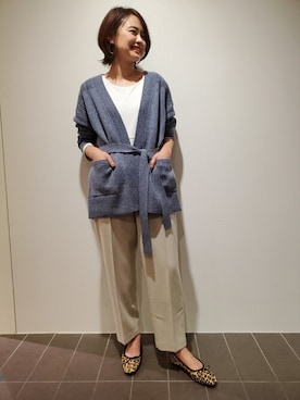 mikaさん（レディース・158cm）の冬コーディネート