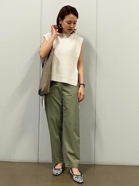 「フレンチカジュアル」｜mikaさん（レディース・158cm）の秋コーディネート