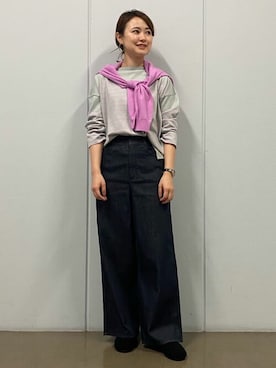 mikaさん（レディース・158cm）の秋コーディネート