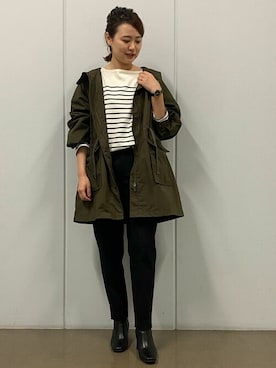 mikaさん（レディース・158cm）の秋コーディネート