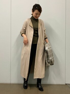 mikaさん(レディース・158cm)の秋コーディネート
