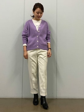 mikaさん（レディース・158cm）の冬コーディネート