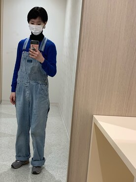 「NEW BALANCE（ニューバランス）のアイテム（スニーカー、グレー系）」を使った、amiさん（レディース・162cm）の冬コーディネート