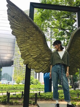 megさん(レディース・172cm)の夏コーディネート