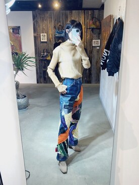 guernikaのデニムパンツを使った人気ファッションコーディネート - WEAR