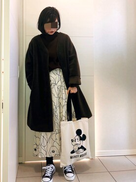 「JOURNAL STANDARD relume（ジャーナルスタンダード　レリューム）のアイテム（ムートンコート）」を使った、❁⃘asa❁⃘さん（レディース・150cm）の秋コーディネート