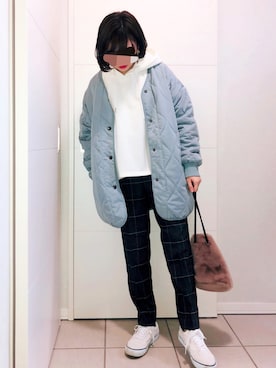 「LEPSIM（レプシィム）のアイテム（ブルゾン）」を使った、❁⃘asa❁⃘さん（レディース・150cm）の秋コーディネート