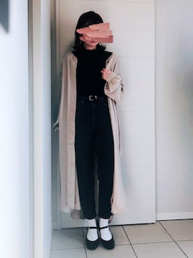 「classicalelf（クラシカルエルフ）のアイテム（シャツワンピース）」を使った、❁⃘asa❁⃘さん（レディース・150cm）の春コーディネート