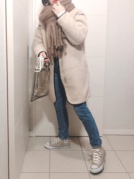 「La-gemme（ラジェム）のアイテム（その他アウター）」を使った、❁⃘asa❁⃘さん（レディース・150cm）の秋コーディネート