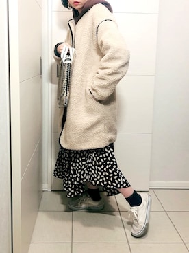 「La-gemme（ラジェム）のアイテム（その他アウター）」を使った、❁⃘asa❁⃘さん（レディース・150cm）の秋コーディネート