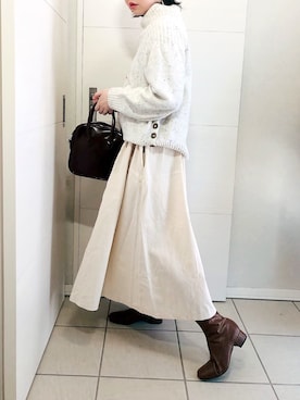 「DAIS-Y（デイジー）のアイテム」を使った、❁⃘asa❁⃘さん（レディース・150cm）の冬コーディネート