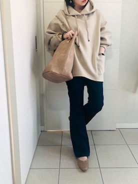 「大人シンプル」｜「アイテム（その他）」を使った、❁⃘asa❁⃘さん（レディース・150cm）の冬コーディネート