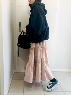 「ミサリナ」｜「アイテム（ジャケット/アウター）」を使った、❁⃘asa❁⃘さん（レディース・150cm）の春コーディネート