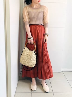 「おとなコーデ」｜「アイテム（その他）」を使った、❁⃘asa❁⃘さん（レディース・150cm）の春コーディネート
