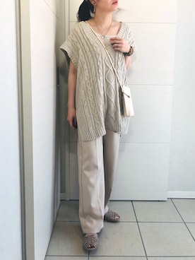 「ミサリナ」｜「アイテム（その他）」を使った、❁⃘asa❁⃘さん（レディース・150cm）の春コーディネート
