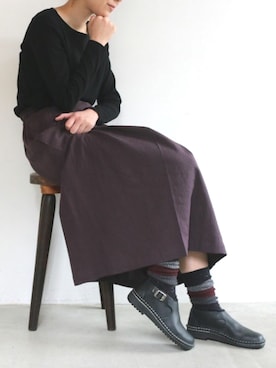 「コンフォートシューズ」｜naotjapanさん（レディース・160cm）の秋コーディネート