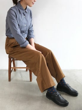 「コンフォートシューズ」｜naotjapanさん（レディース・160cm）の秋コーディネート