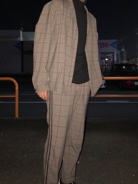 菅原さん(メンズ・171cm)の秋コーディネート