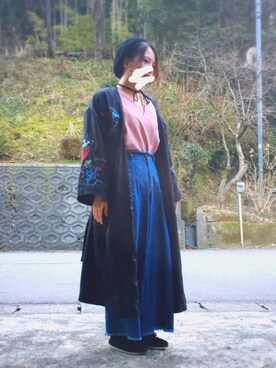「スプリングSENSEOFPLACE」｜yu-riさん（レディース・156cm）の春コーディネート