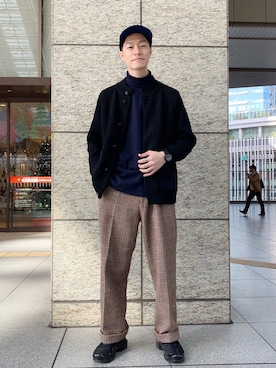Yusuke Nakajimaさん(メンズ・176cm)の秋コーディネート