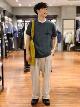 Yusuke Nakajimaさん（メンズ・176cm）の春コーディネート