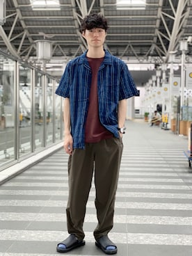 Yusuke Nakajimaさん(メンズ・176cm)の夏コーディネート
