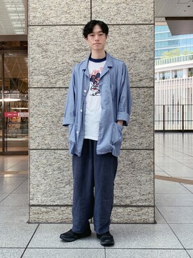 Yusuke Nakajimaさん(メンズ・176cm)の夏コーディネート