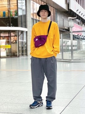 Yusuke Nakajimaさん（メンズ・176cm）の秋コーディネート