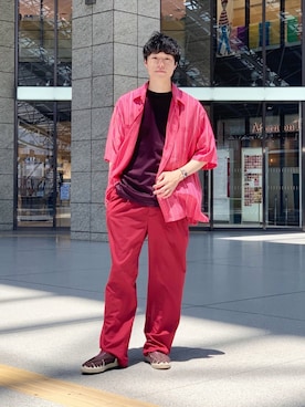 Yusuke Nakajimaさん（メンズ・176cm）の夏コーディネート
