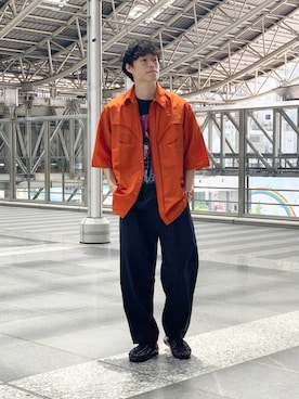 Yusuke Nakajimaさん(メンズ・176cm)の夏コーディネート