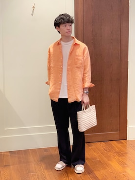 Yusuke Nakajimaさん（メンズ・176cm）の夏コーディネート