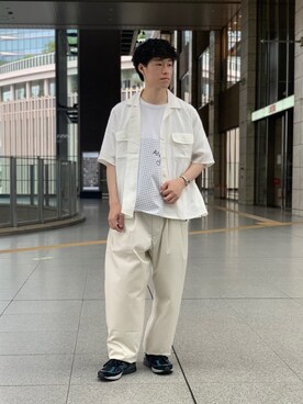 Yusuke Nakajimaさん（メンズ・176cm）の夏コーディネート