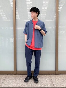 Yusuke Nakajimaさん（メンズ・176cm）の夏コーディネート