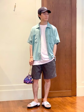 Yusuke Nakajimaさん（メンズ・176cm）の夏コーディネート