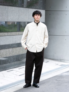 Yusuke Nakajimaさん（メンズ・176cm）の秋コーディネート