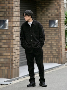 Yusuke Nakajimaさん(メンズ・176cm)の冬コーディネート