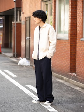 Yusuke Nakajimaさん(メンズ・176cm)の春コーディネート